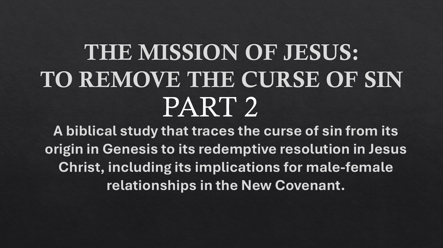 WEDNESDAY NIGHT 7 MAY 25 BIBLE CLASS